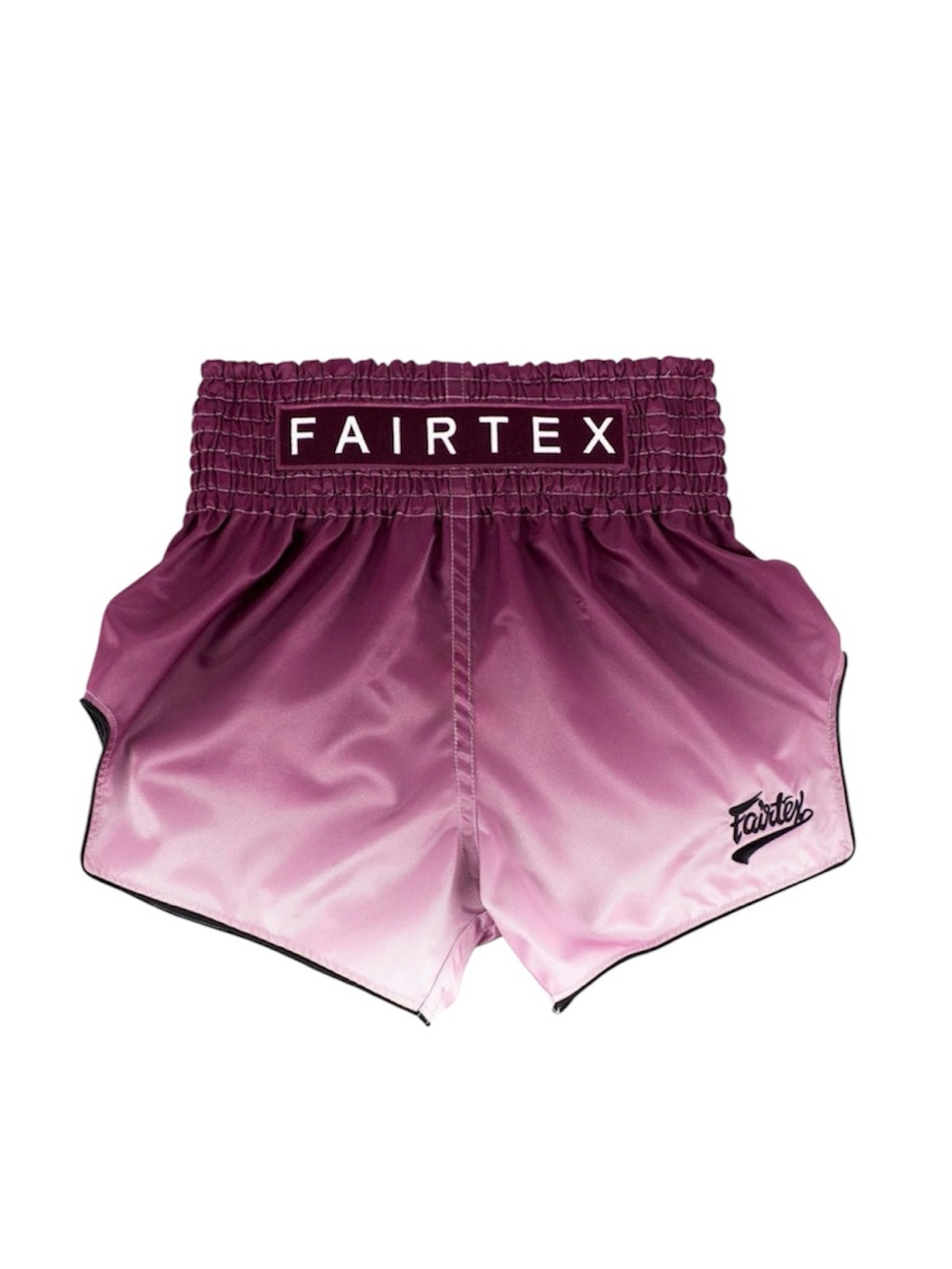 Fairtex BS1904 Maroon Fade Slim Cut Muay Thai Boxing Short Size S